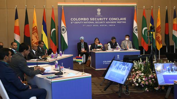 Colombo Security Conclave agrees to tackle common threats