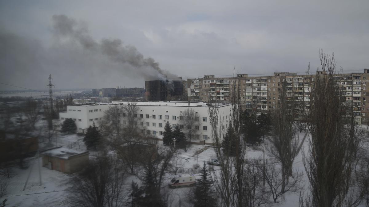 Ukraine says Moscow shelled Mariupol mosque