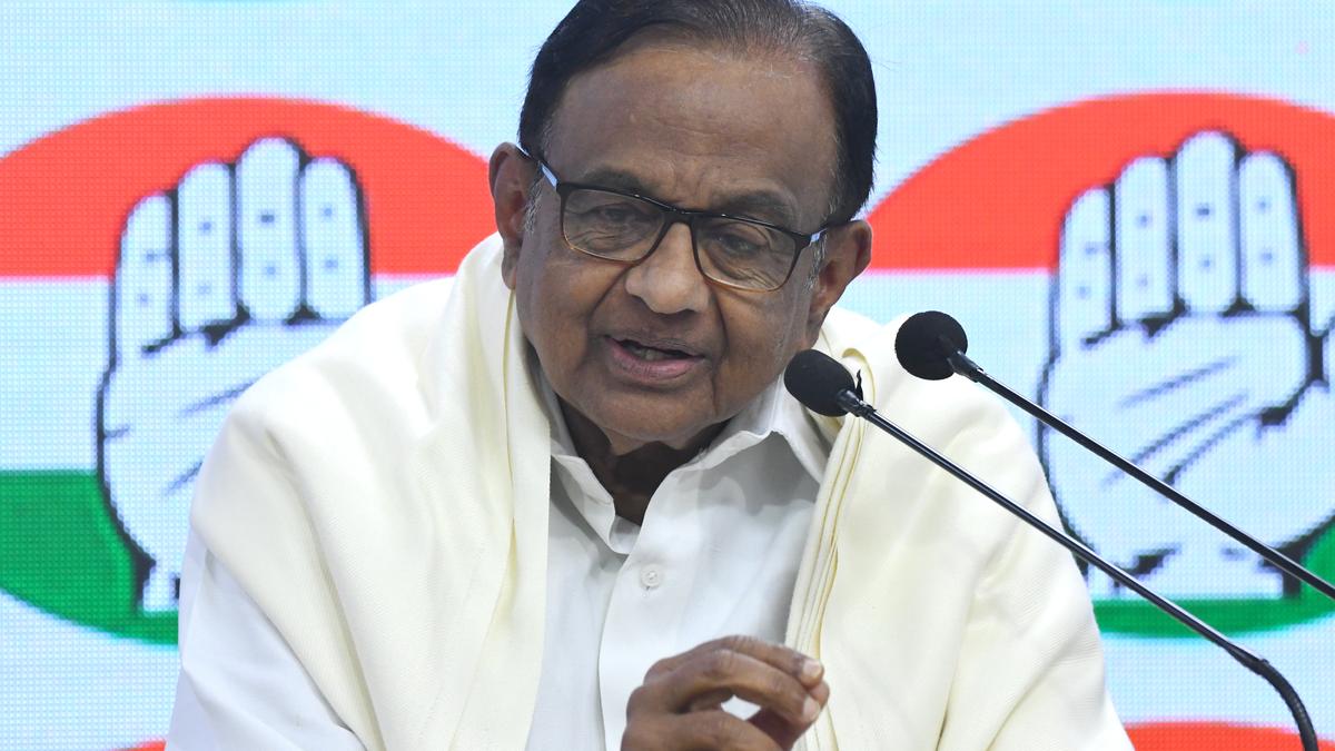 Chidambaram lashes out at PM Modi for remarks on 1975 Emergency