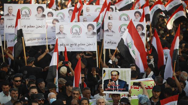 Rivals rally in politically deadlocked Iraq