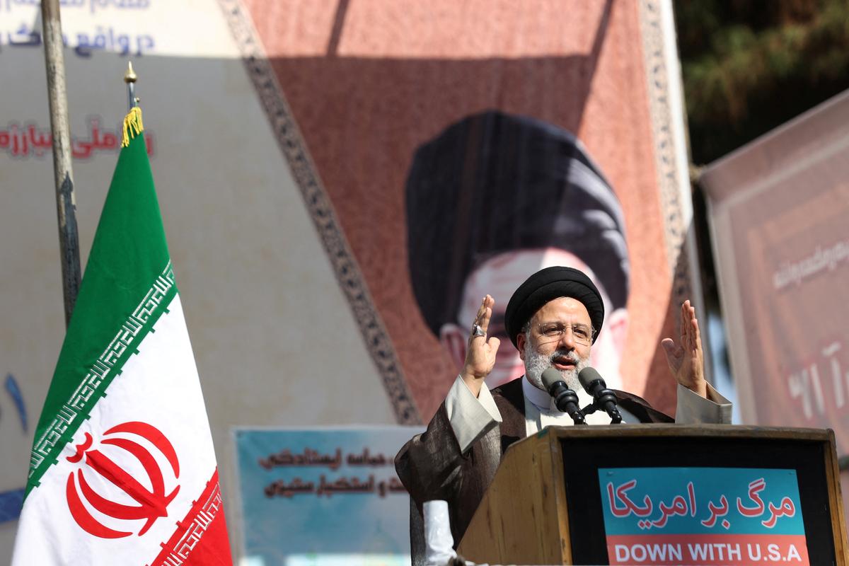Raisi dismisses Biden 'free Iran' pledge after protest surge