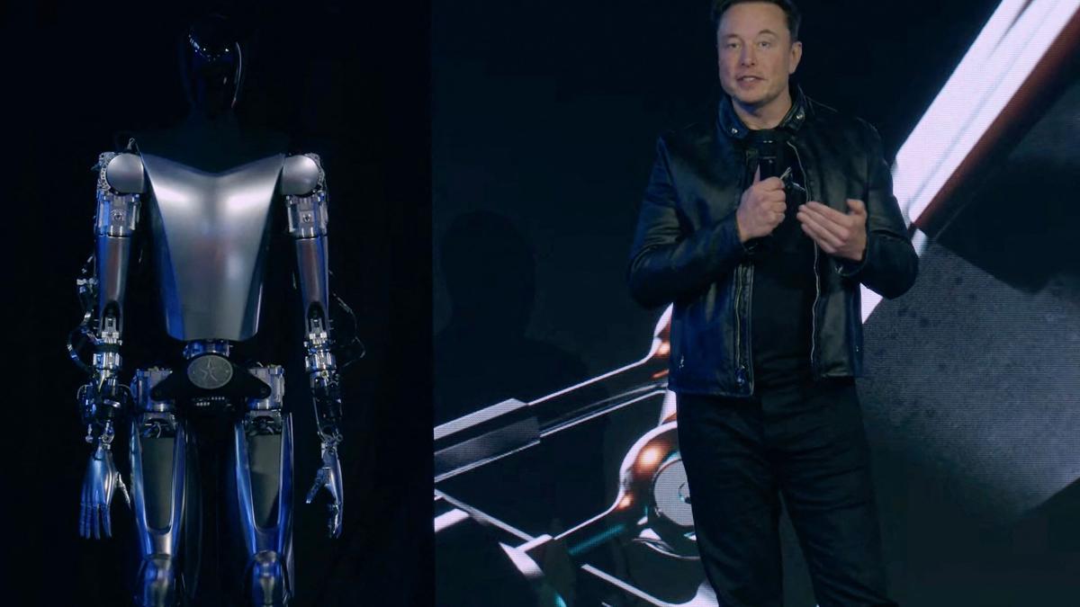 Musk teases humanoid robot ‘Optimus’