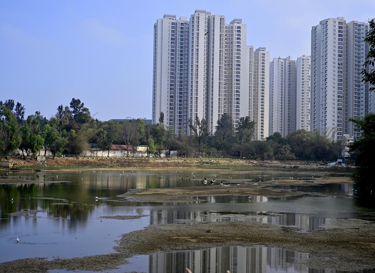 In the R.R. Nagar zone, 12 of 33 lakes have dried up, with 393.59 million litres remaining out of a total storage capacity of 3,032.31 million litre.