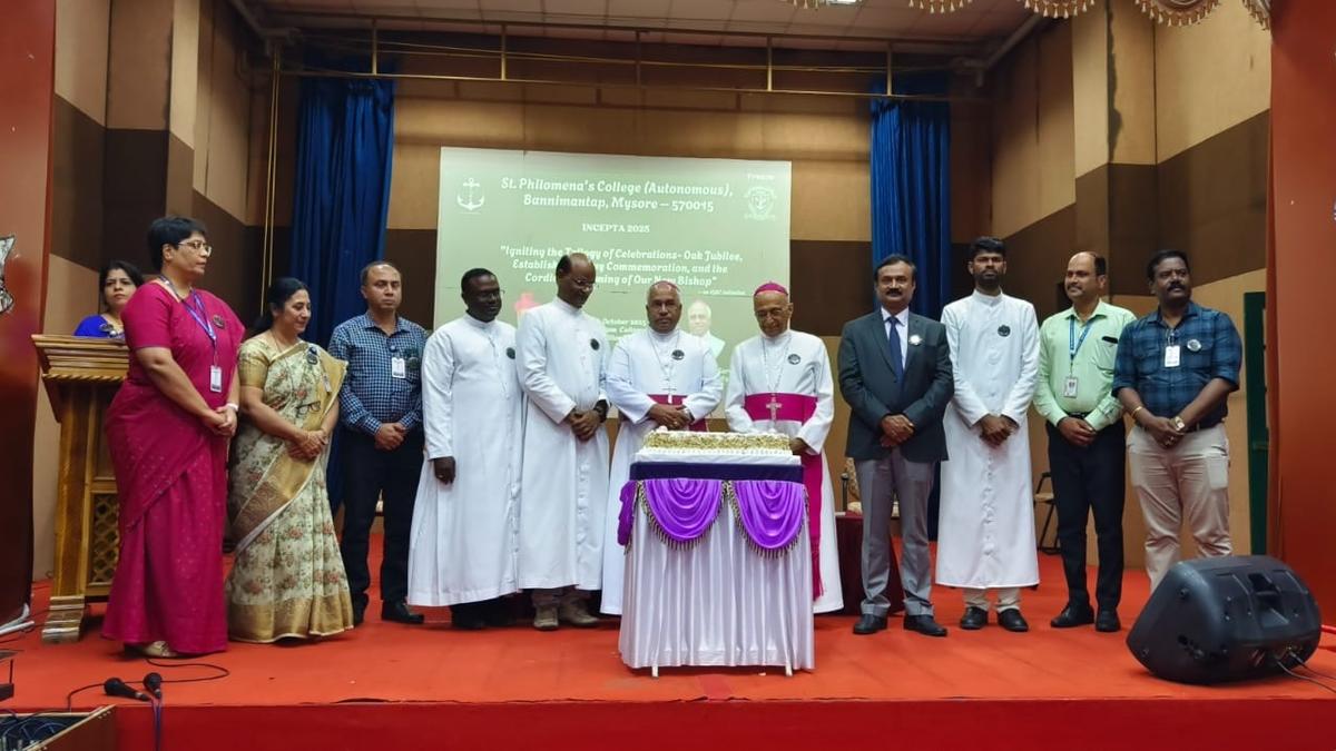 Mysuru: St. Philomena’s College celebrates Oak Jubilee year 