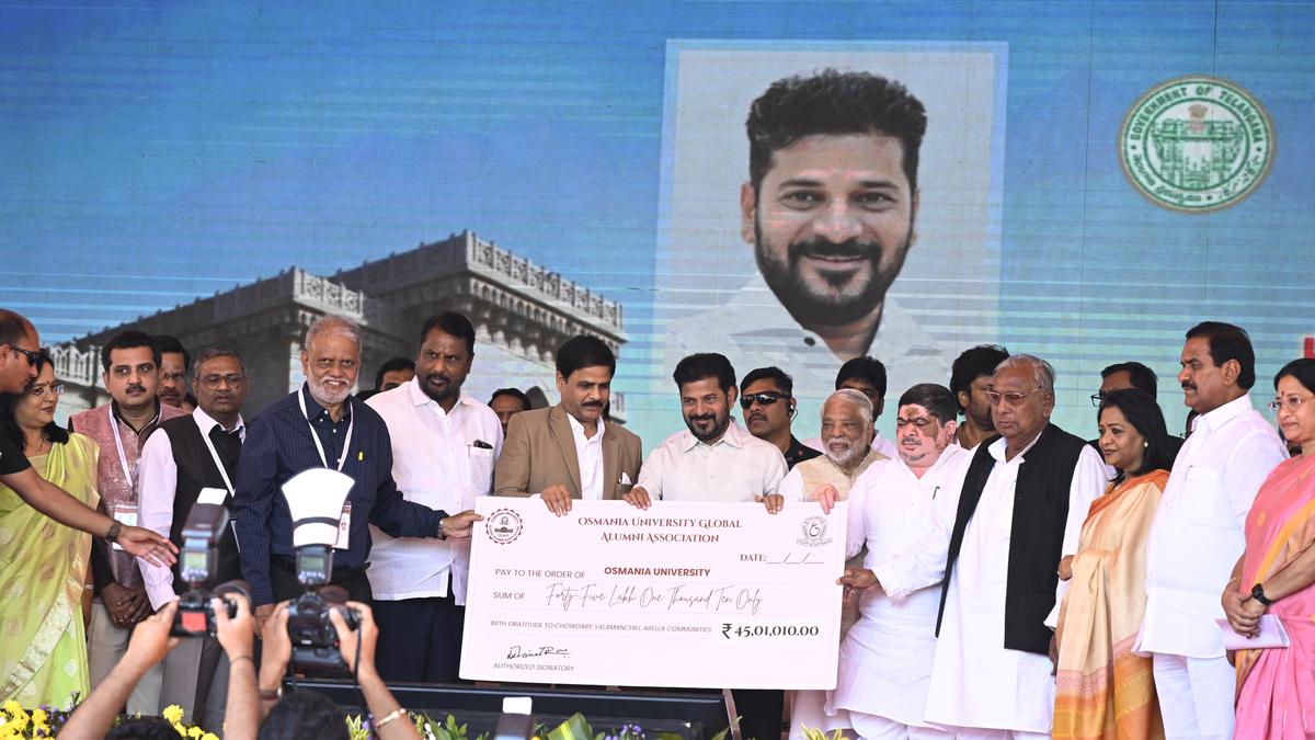 CM Revanth Reddy allocates ₹1,000 crore for Osmania University’s global makeover