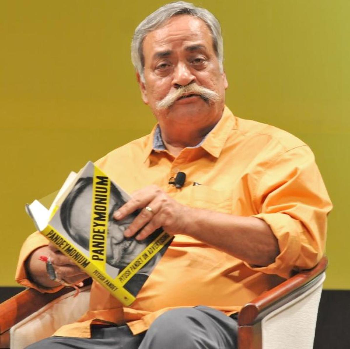Piyush Pandey at the launch of his book Pandeymonium Piyush Pandey at the launch of his book Pandeymonium