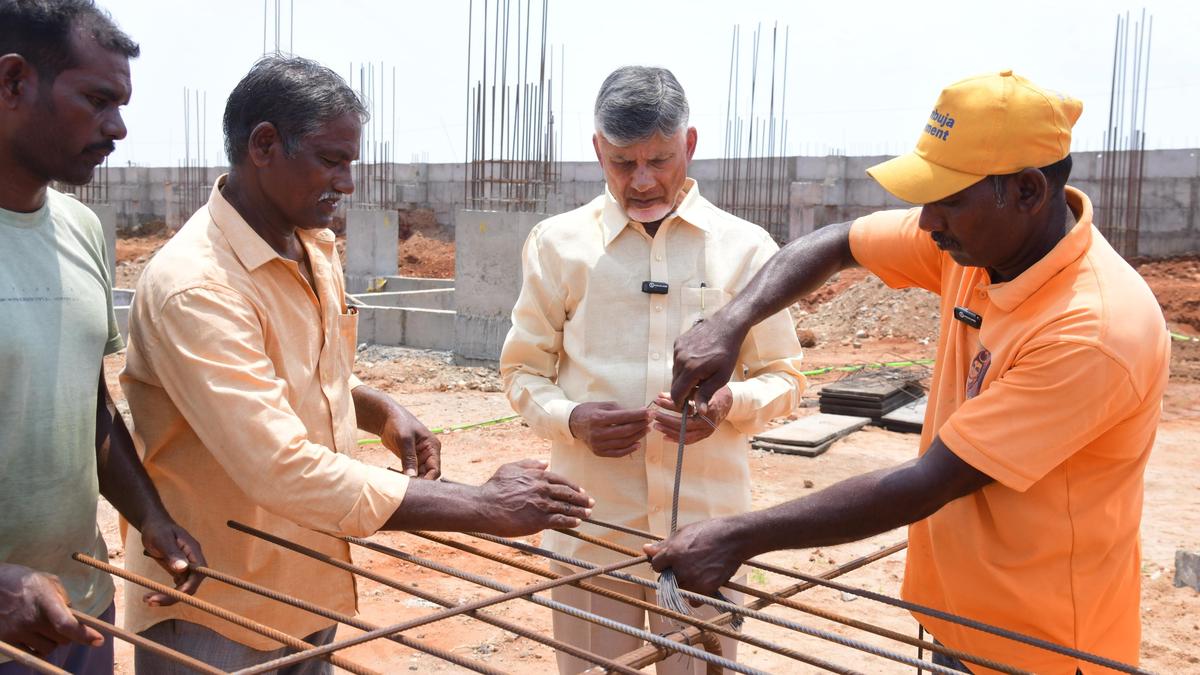 Chandrababu Naidu virtually inaugurates 11 MSME parks, lays foundation stone for 39 more