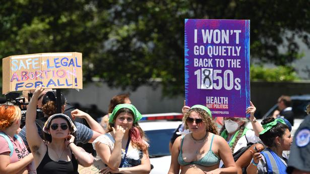 Same-sex couples updating legal status after abortion ruling in U.S.