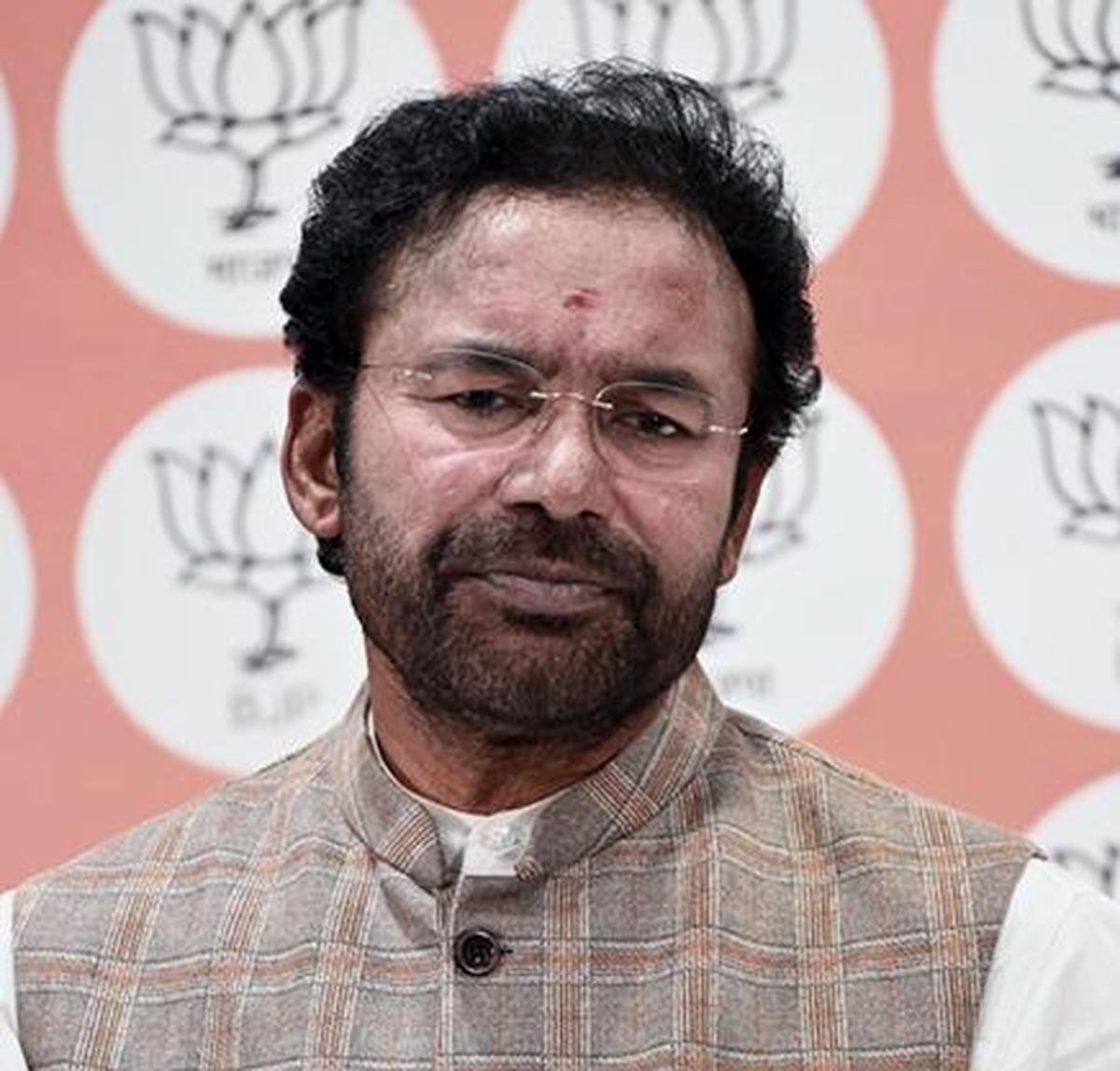 Union Minister G Kishan Reddy 