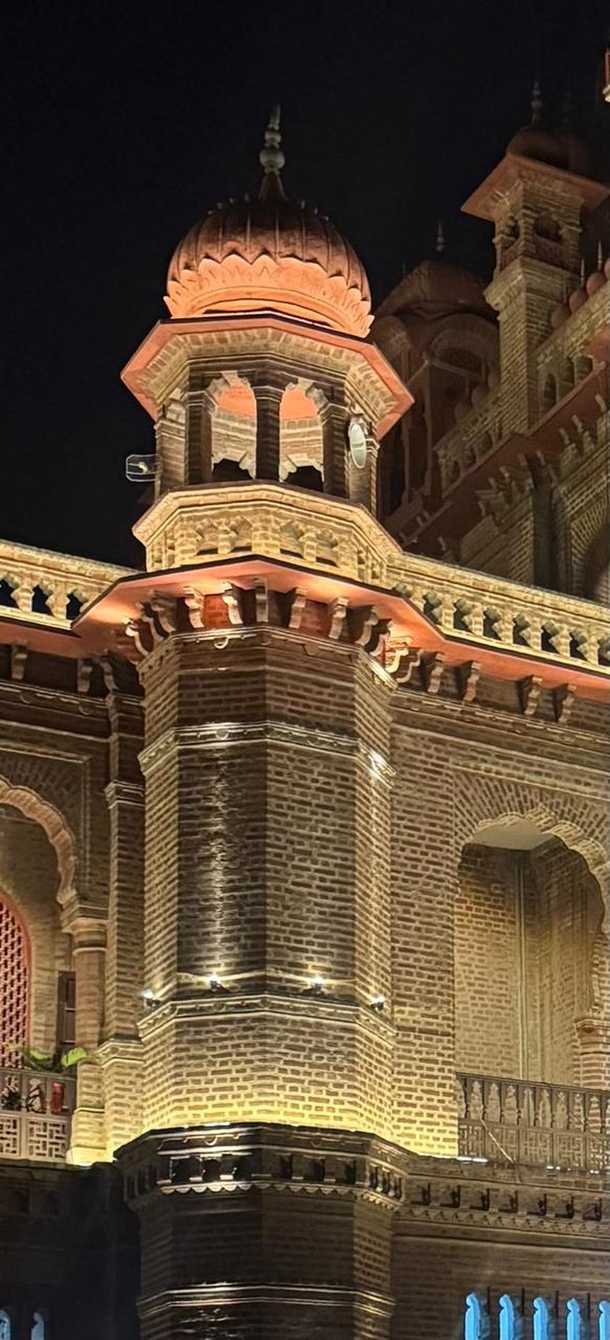 Minarets of Khalsa College against Amritsar’s skyline