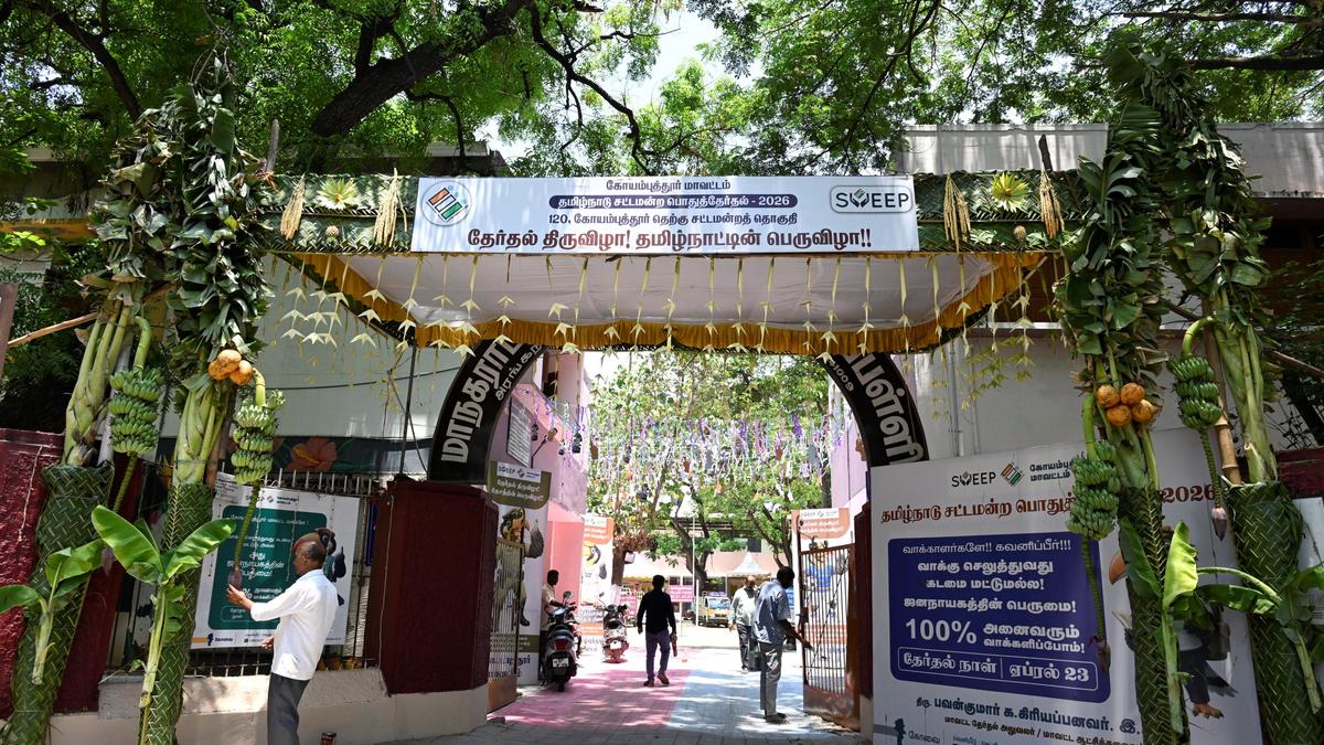 All set for voting across 3,540 polling stations in Coimbatore district