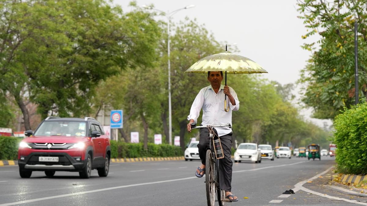 Delhi wakes up to cloudy weather with light rain, minimum temperature at 17.6°C