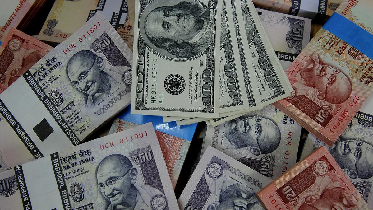 Rupee falls 11 paise to close at 83.65 against U.S. dollar