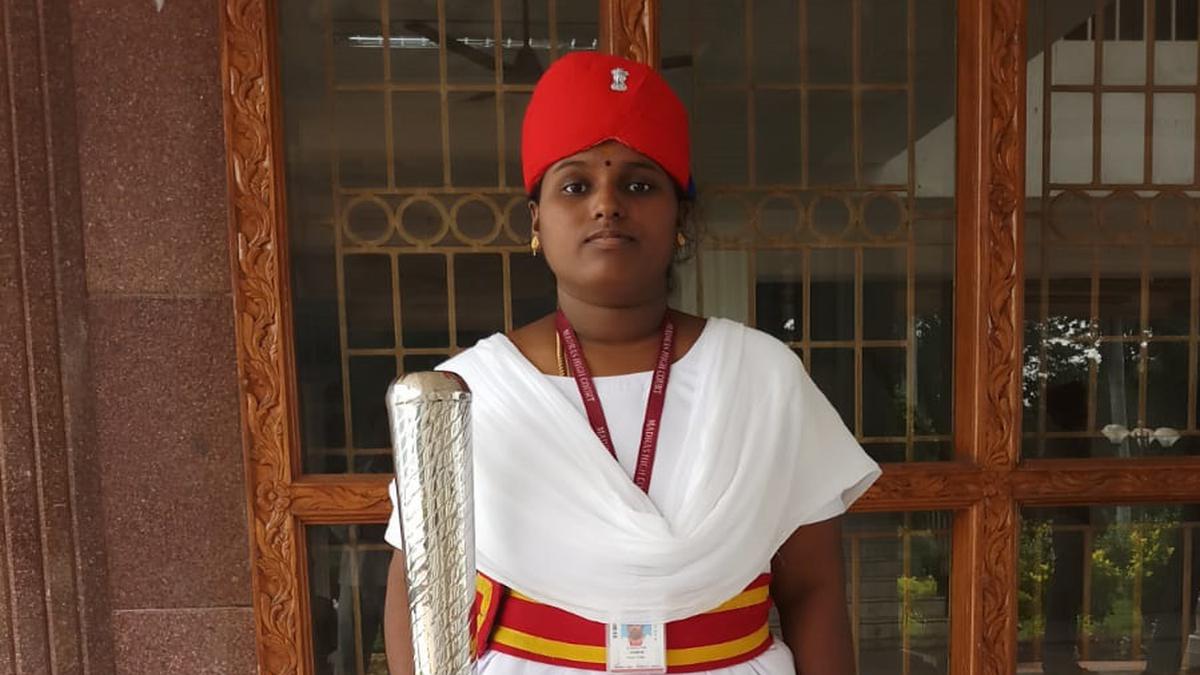 Madurai Bench Of Madras High Court Gets Its First Woman Mace Bearer The Hindu 0243