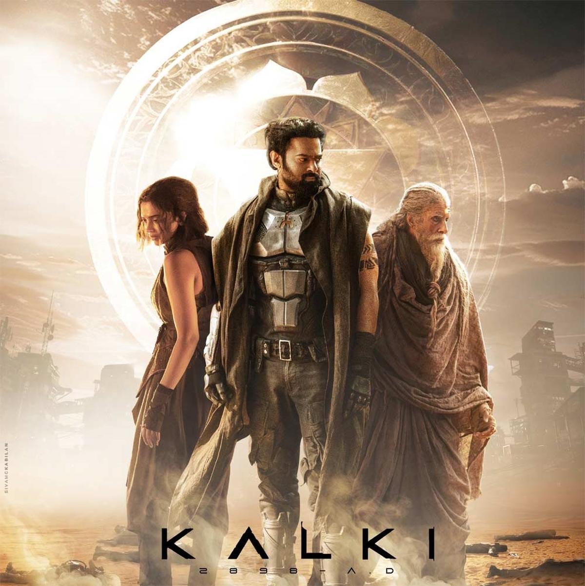 Deepika Padukone, Prabhas and Amitabh Bachchan in ‘Kalki 2898 AD’