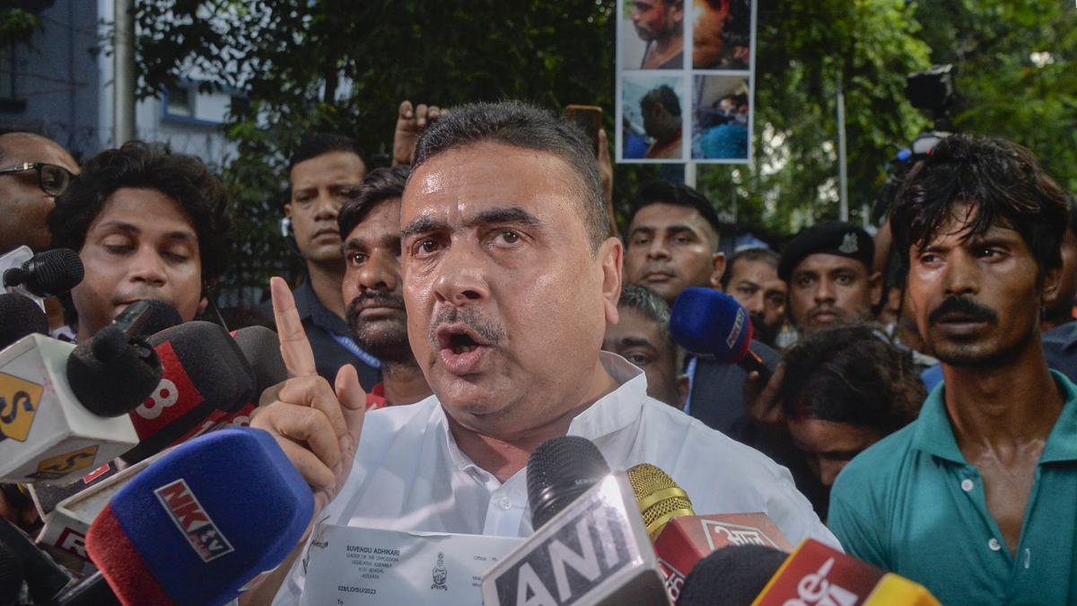 ‘Mamata Banerjee sent TMC goons’: Suvendu Adhikari on R.G. Kar Hospital clashes