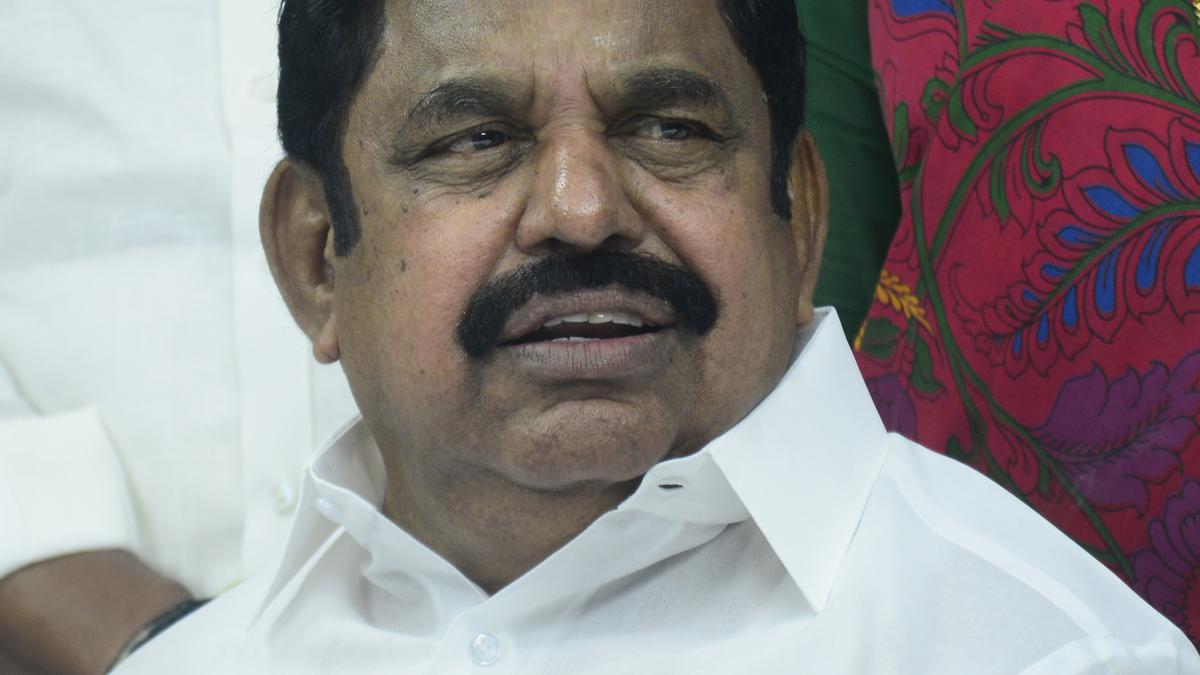 Shame that DMK received funds from ‘gambling’ company: Palaniswami