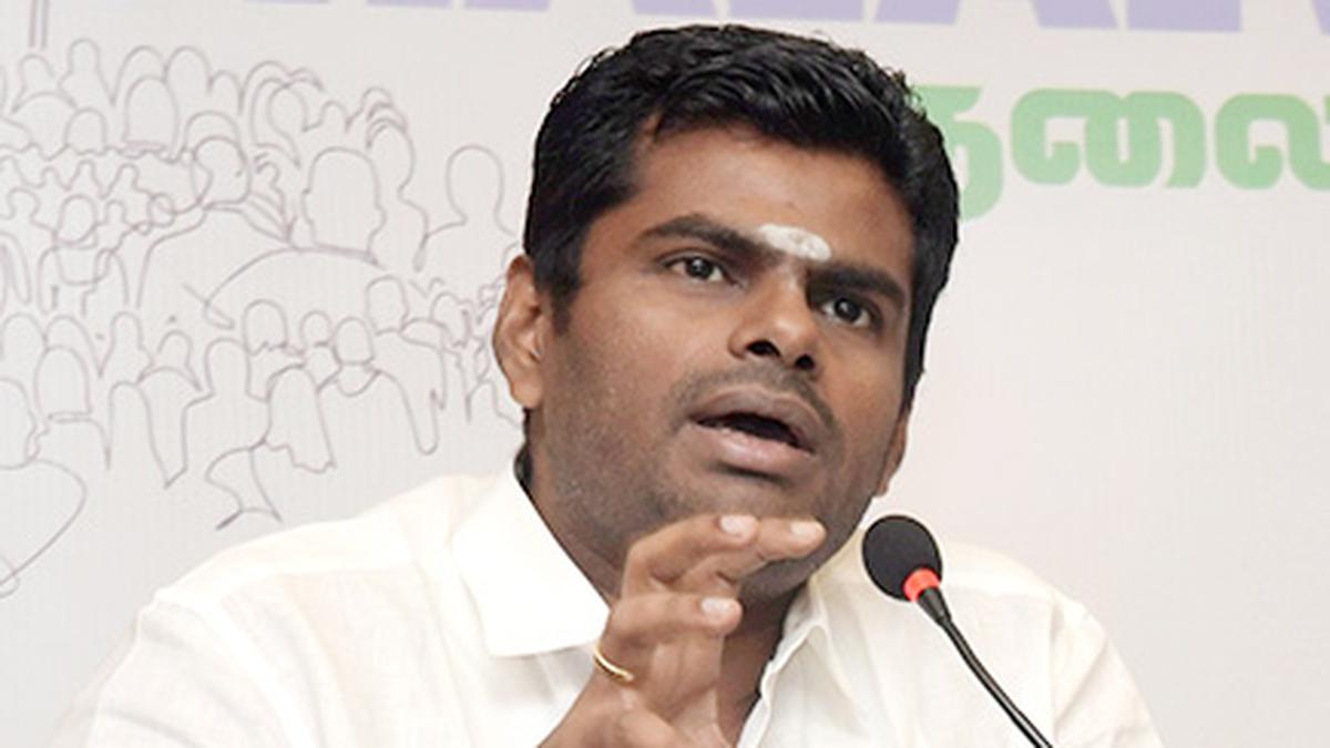 Annamalai hints support for AIADMK candidate in Erode (East)