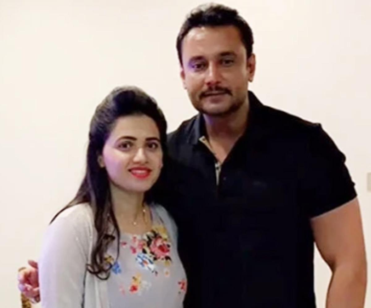 Pavitra Gowda and actor Darshan