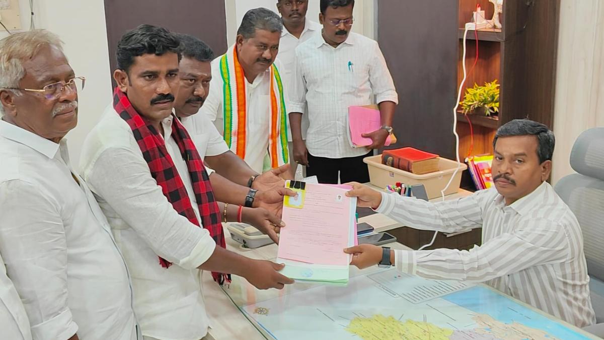 DMK candidates file nominations