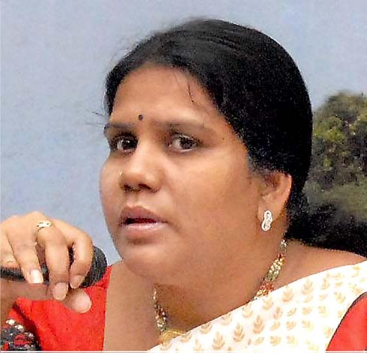 Former Minister Peethala Sujatha Former Minister Peethala Sujatha