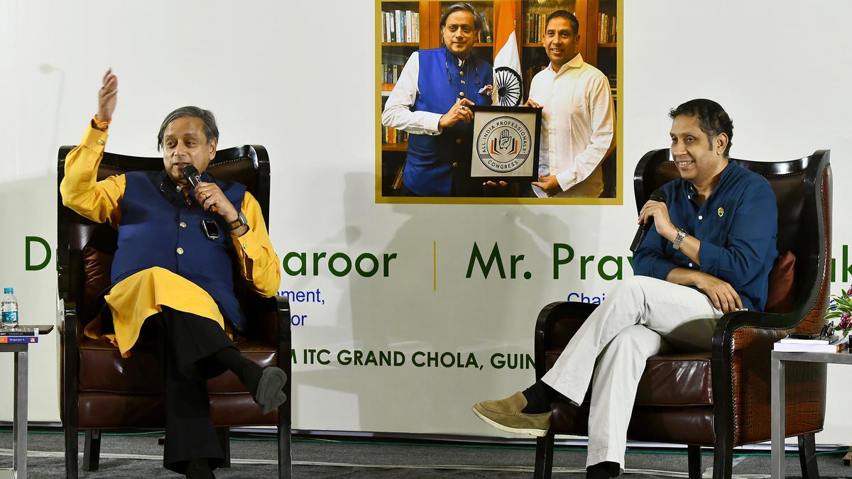 Nation-building is everyone’s responsibility, says Shashi Tharoor