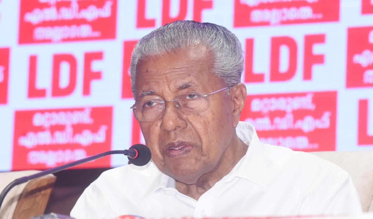 Pinarayi Vijayan slams T.K. Govindan, backs P.K. Shyamala in Taliparamba