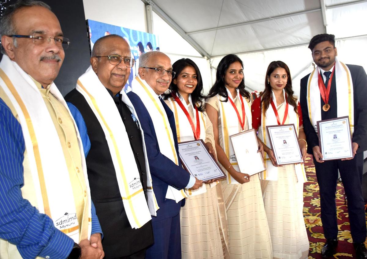 thehindu.com - The Hindu Bureau - 230 PGDM students pass out of SDMIMD in Mysuru
