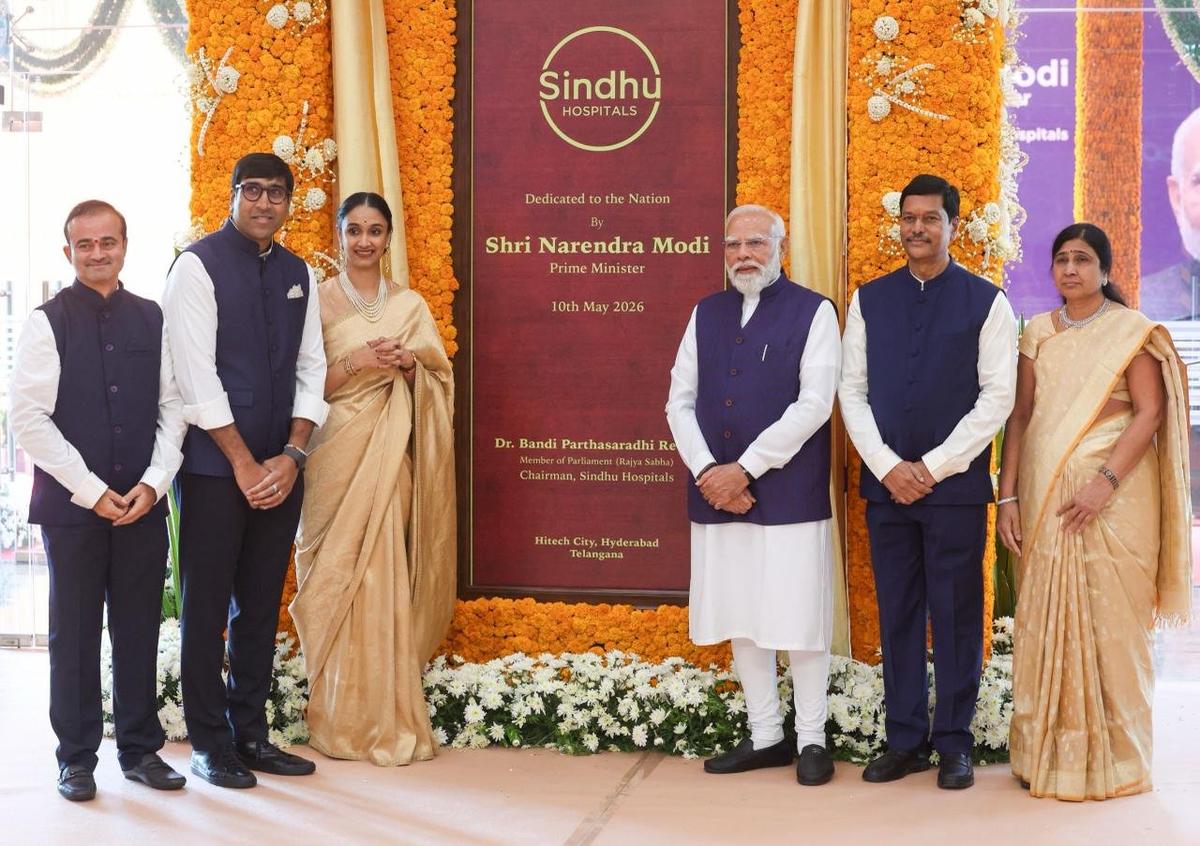 thehindu.com - The Hindu Bureau - PM Modi inaugurates Sindhu Hospital in Hyderabad, lauds focus on technology and innovation