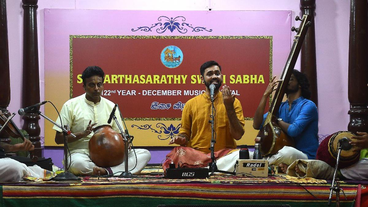 Ashwath Narayanan’s concert ticked all the right boxes