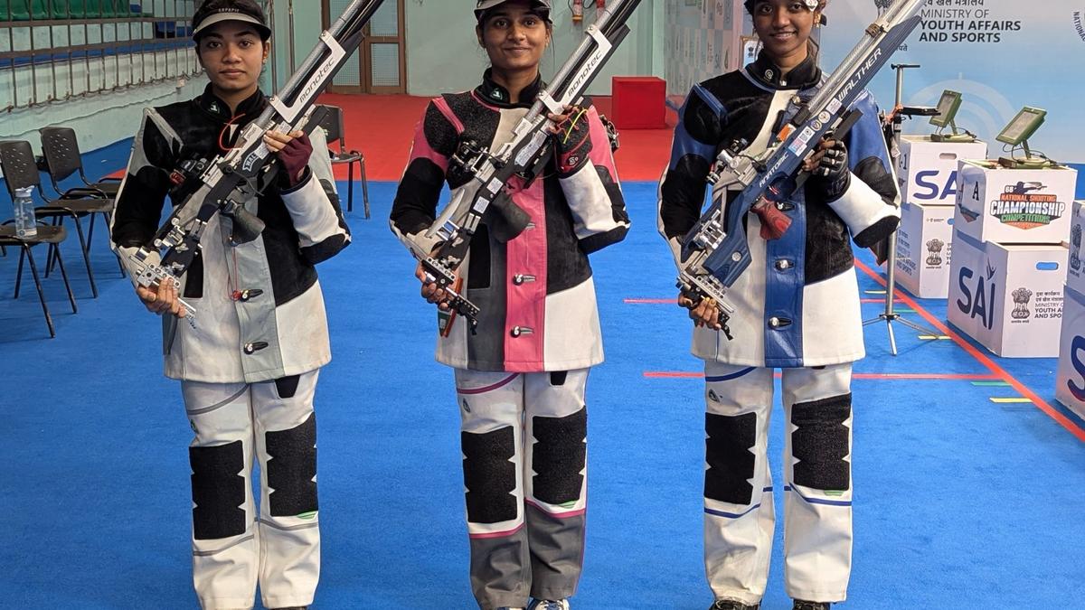 Mane ve Sakshi havalı tüfek denemelerinde ulusal rekor puanlarını yükseltti