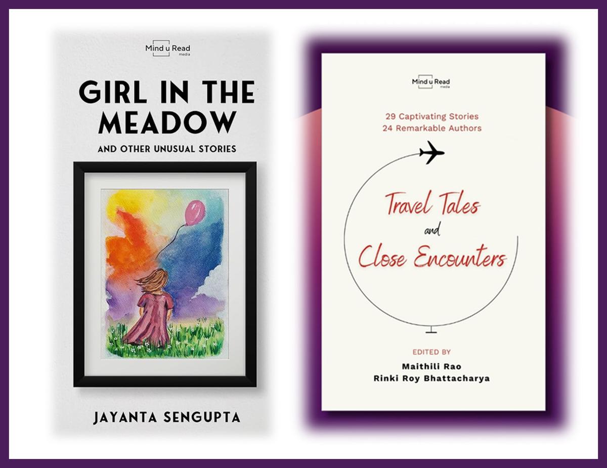 The two books launched during the event