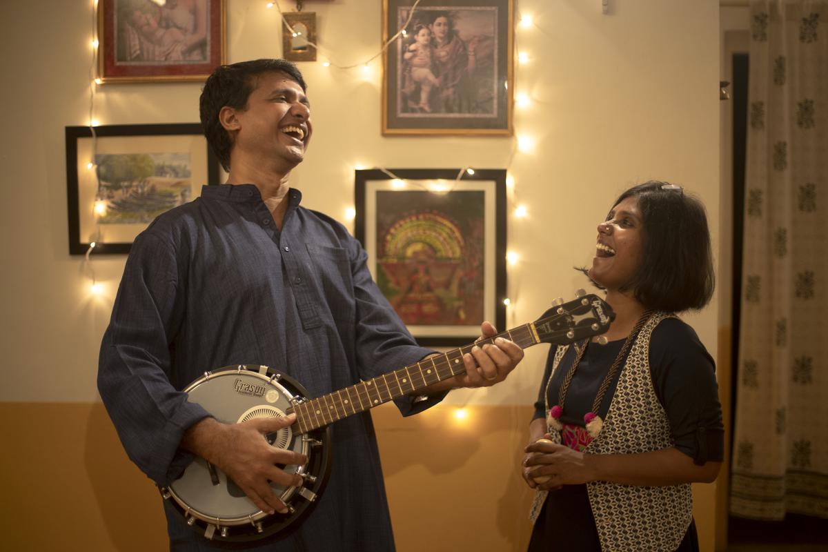 Vedanth Bharadwaj and Gurupriya Atreya Vedanth Bharadwaj and Gurupriya Atreya