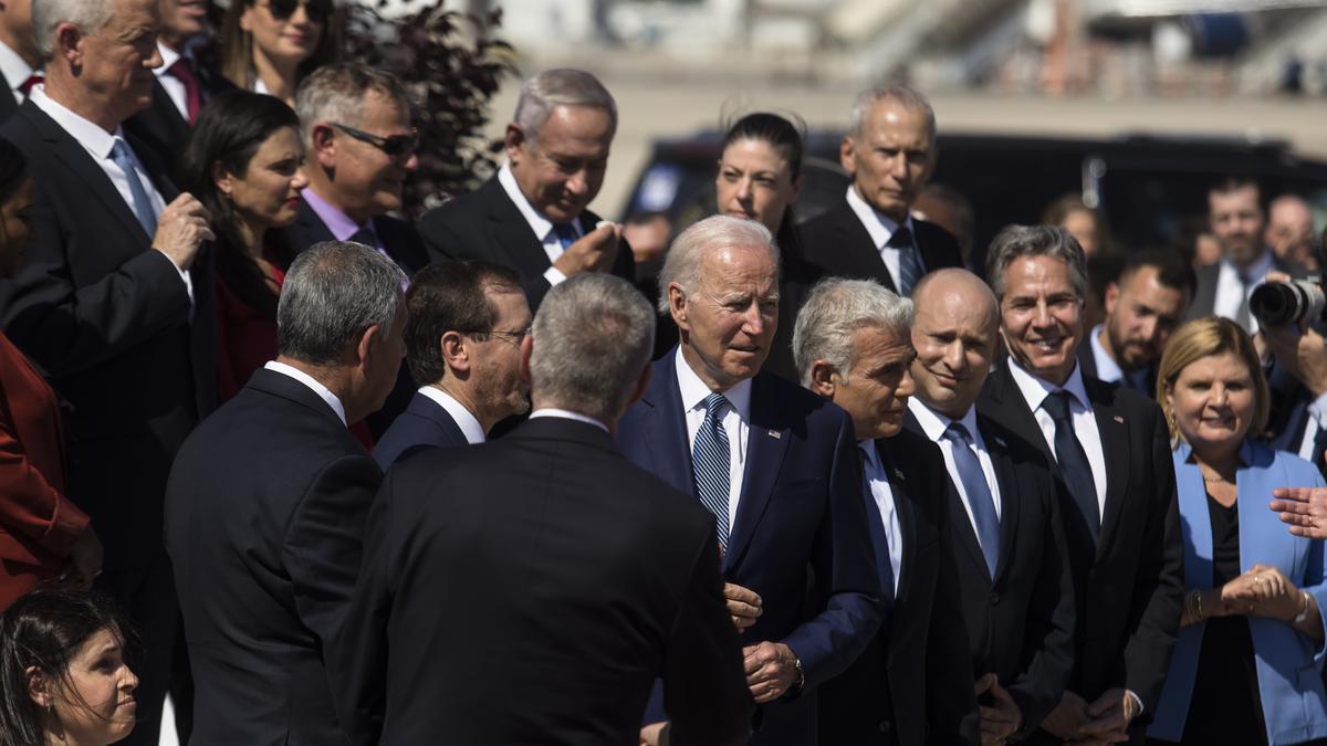 Joe Biden visits Israel on first West Asia tour as U.S. president