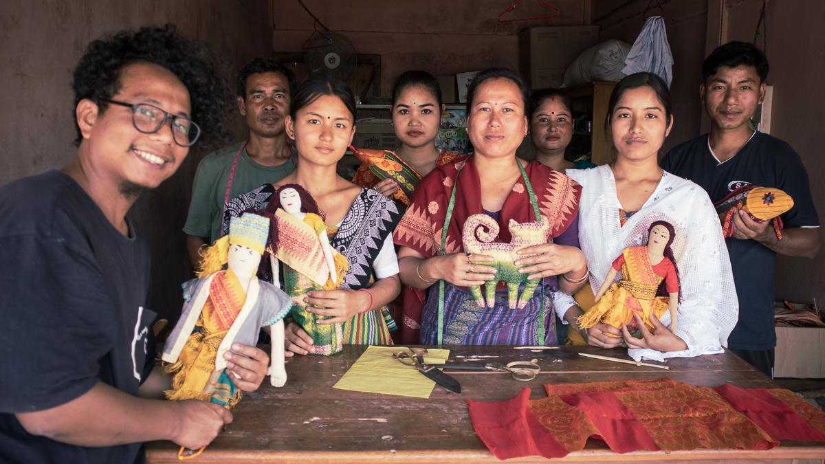Handmade cloth toys recreate Assam’s Bodo culture