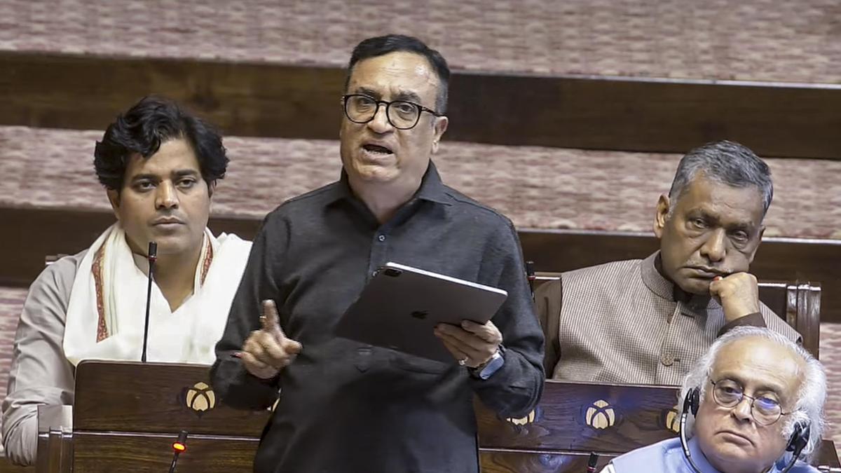 BJP has ₹10,107 crore in election account, 75 times more than Congress’s funds, says Ajay Maken in Rajya Sabha