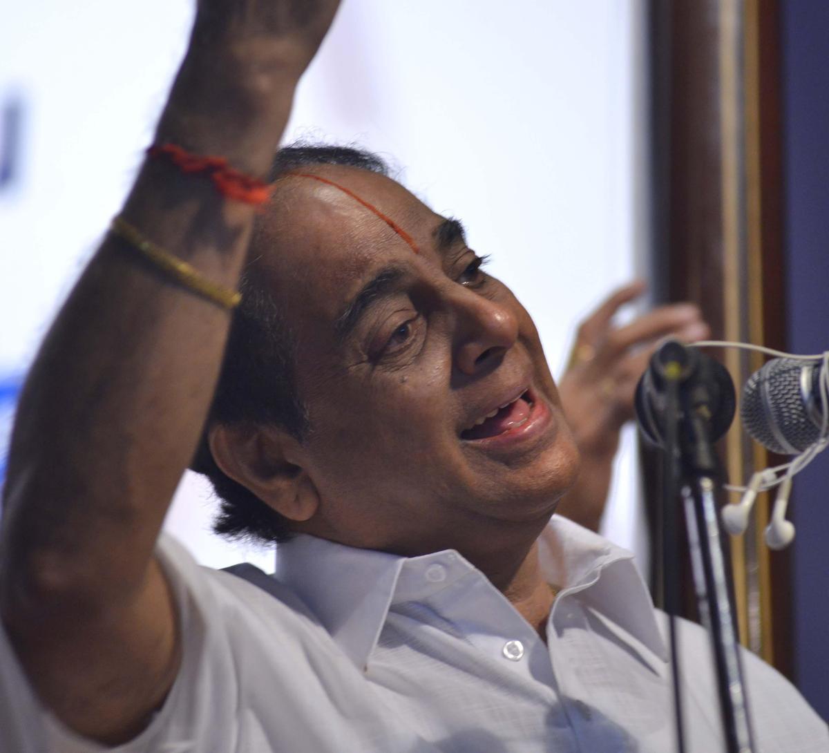 T.N. Seshagopalan, another Carnatic stalwarts also traces his roots to Madurai