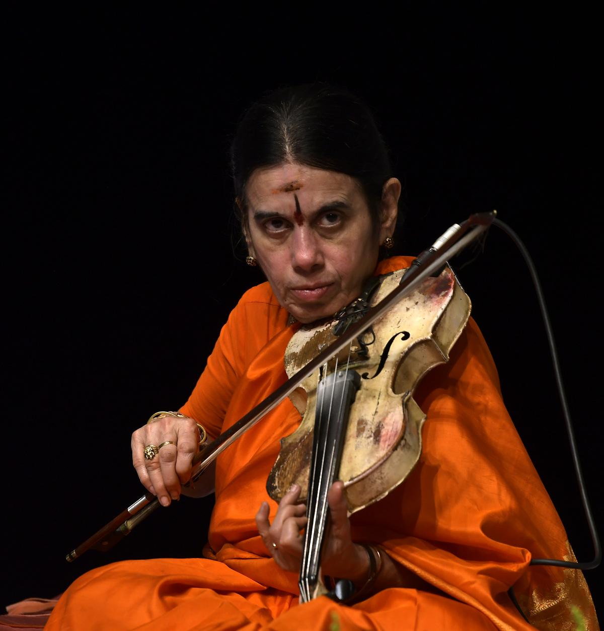 A Kanyakumari, a regular performer for Sangeetha Ksheera Sagaram