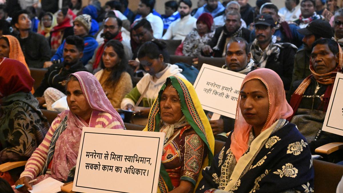 Stir against rural jobs Bill to be decentralised, widespread, says NREGA Morcha