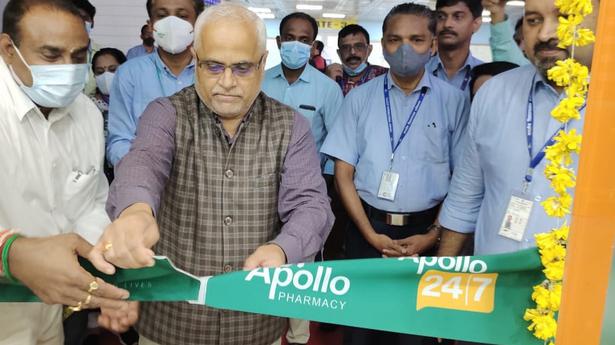 Pharmacy outlet at Calicut airport