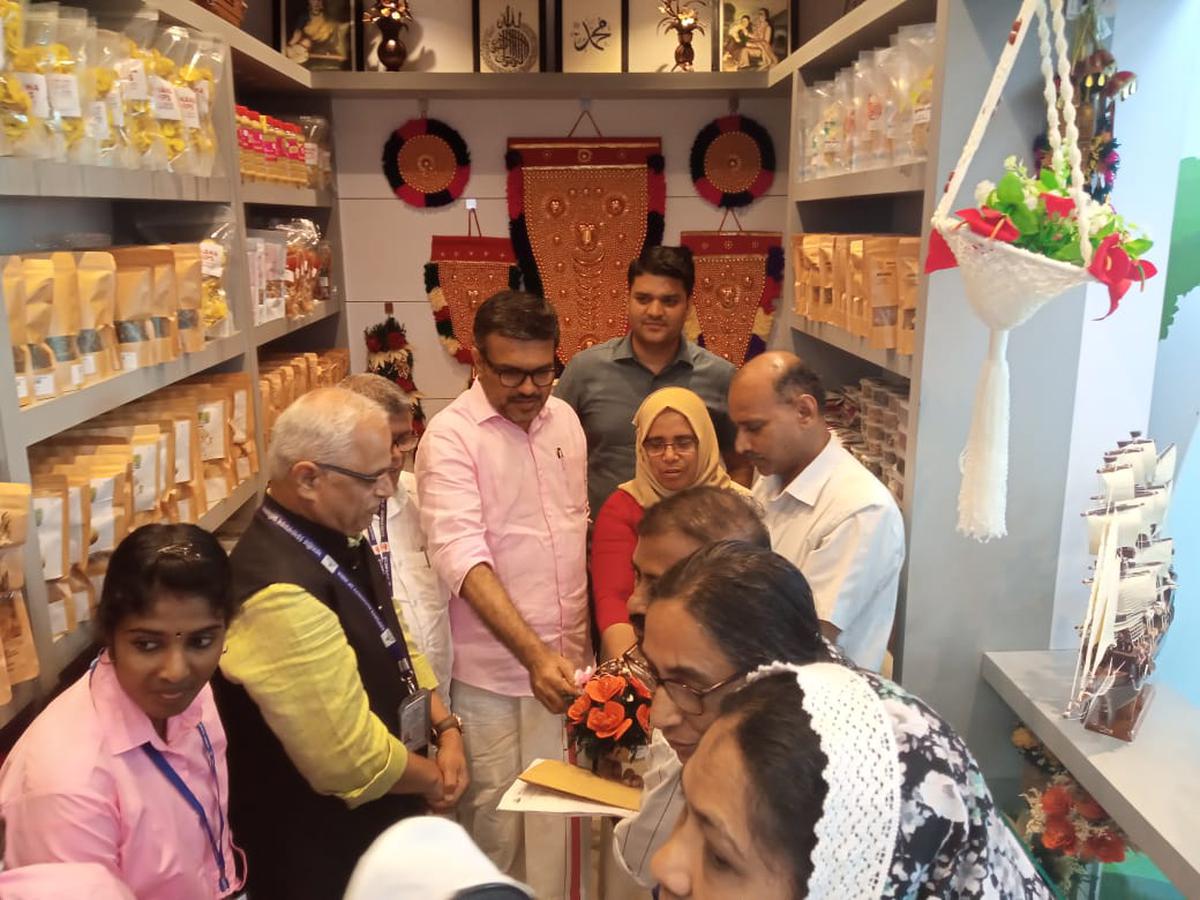 Signature store of Kudumbashree opened at Calicut airport