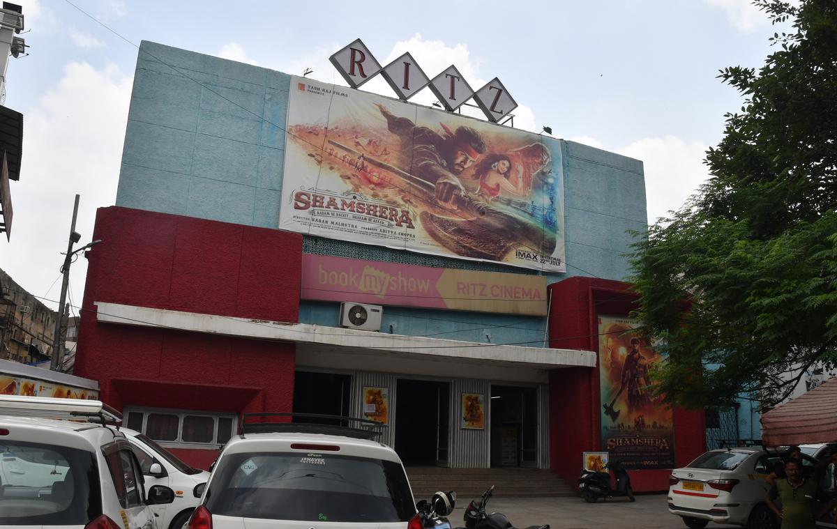 A view of Ritz Cinema in Delhi.