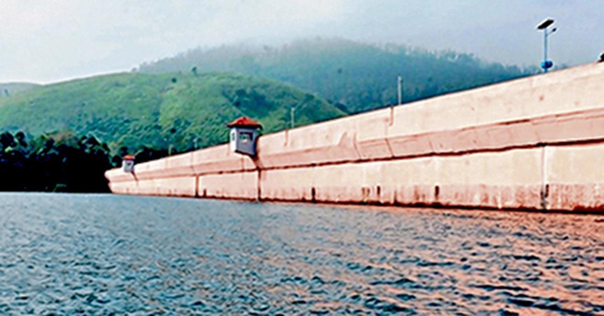 Water level in Mullaperiyar dam stands at 140.10 feet