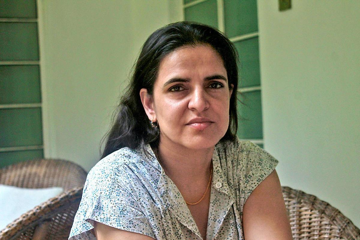 Artist Bharti Kher. Artist Bharti Kher.