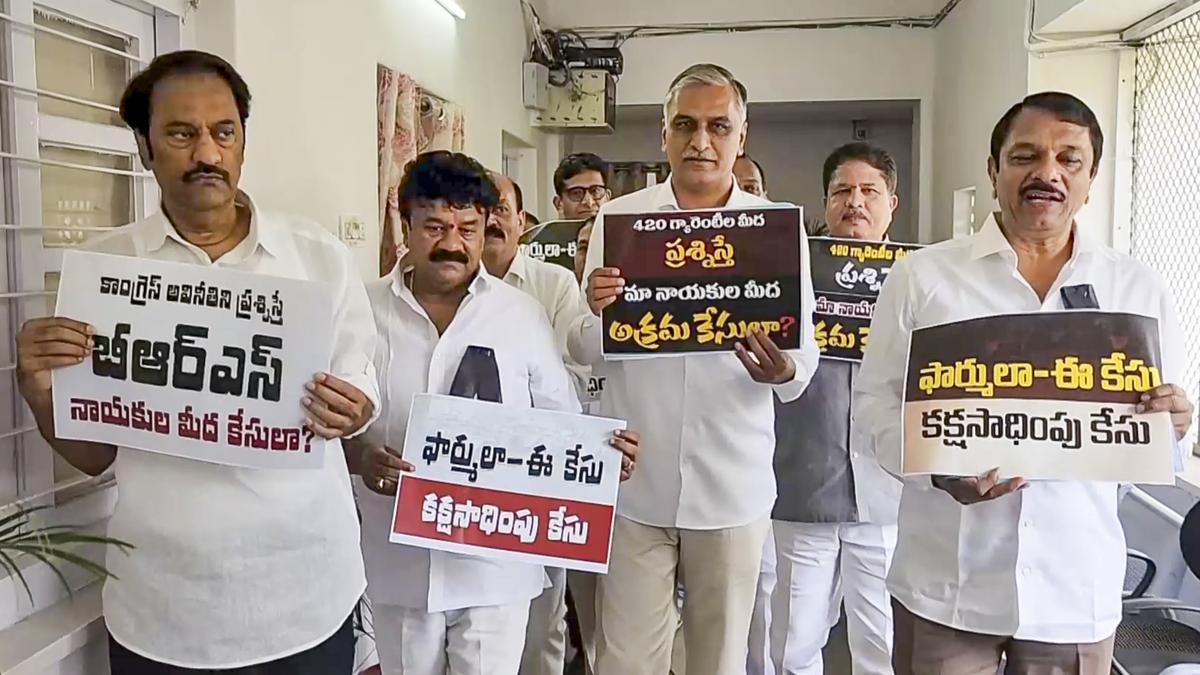 Formula E race inquiry creates ruckus in the Assembly as BRS raises strong protest