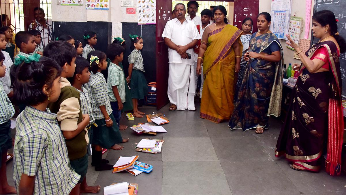 Many Corporation schools in Coimbatore lack sufficient seating infrastructure