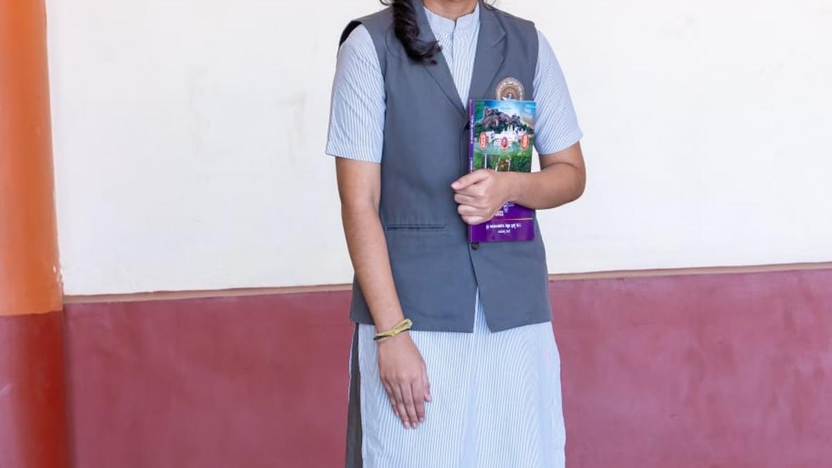 Shivamogga girl gets a perfect score in SSLC exam-2
