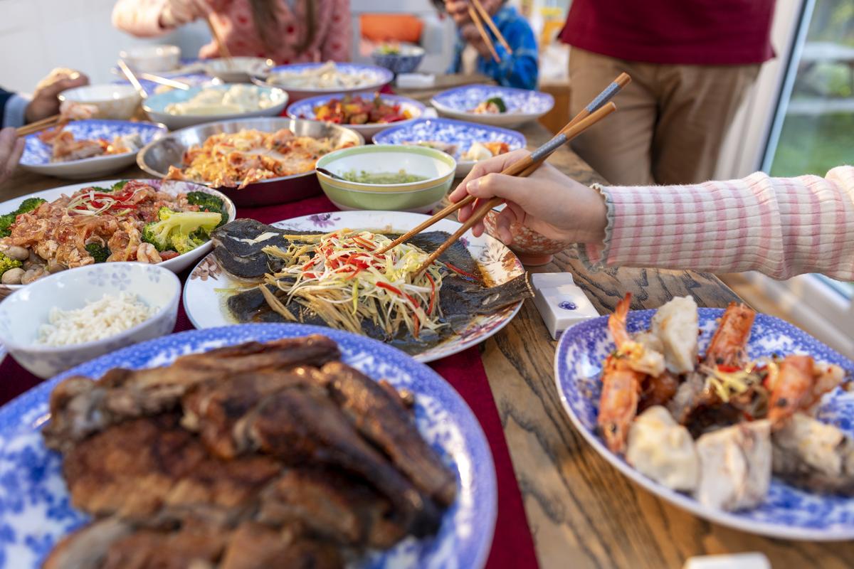 A Chinese feast A Chinese feast