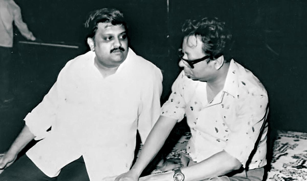 S.P. Balasubrahmanyam with R.D. Burman.