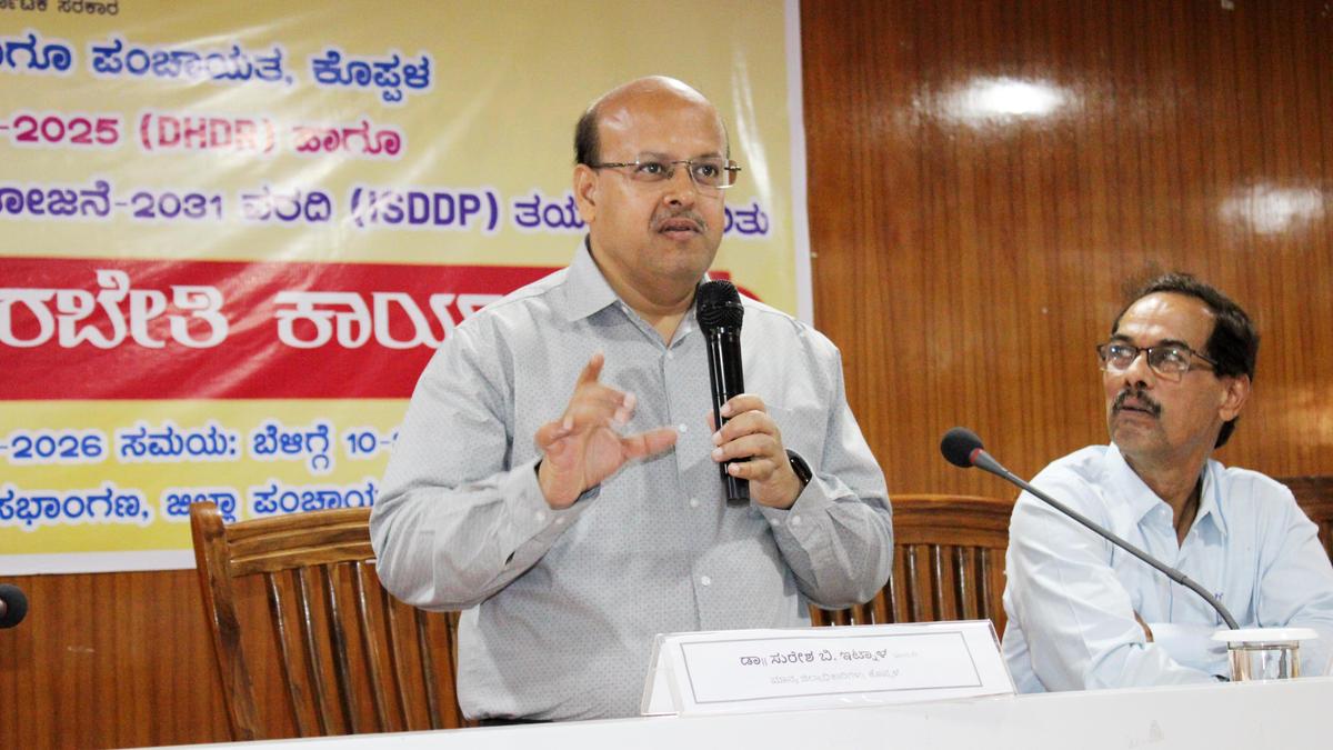 Provide accurate data for Vision 2031 report, Koppal officials told